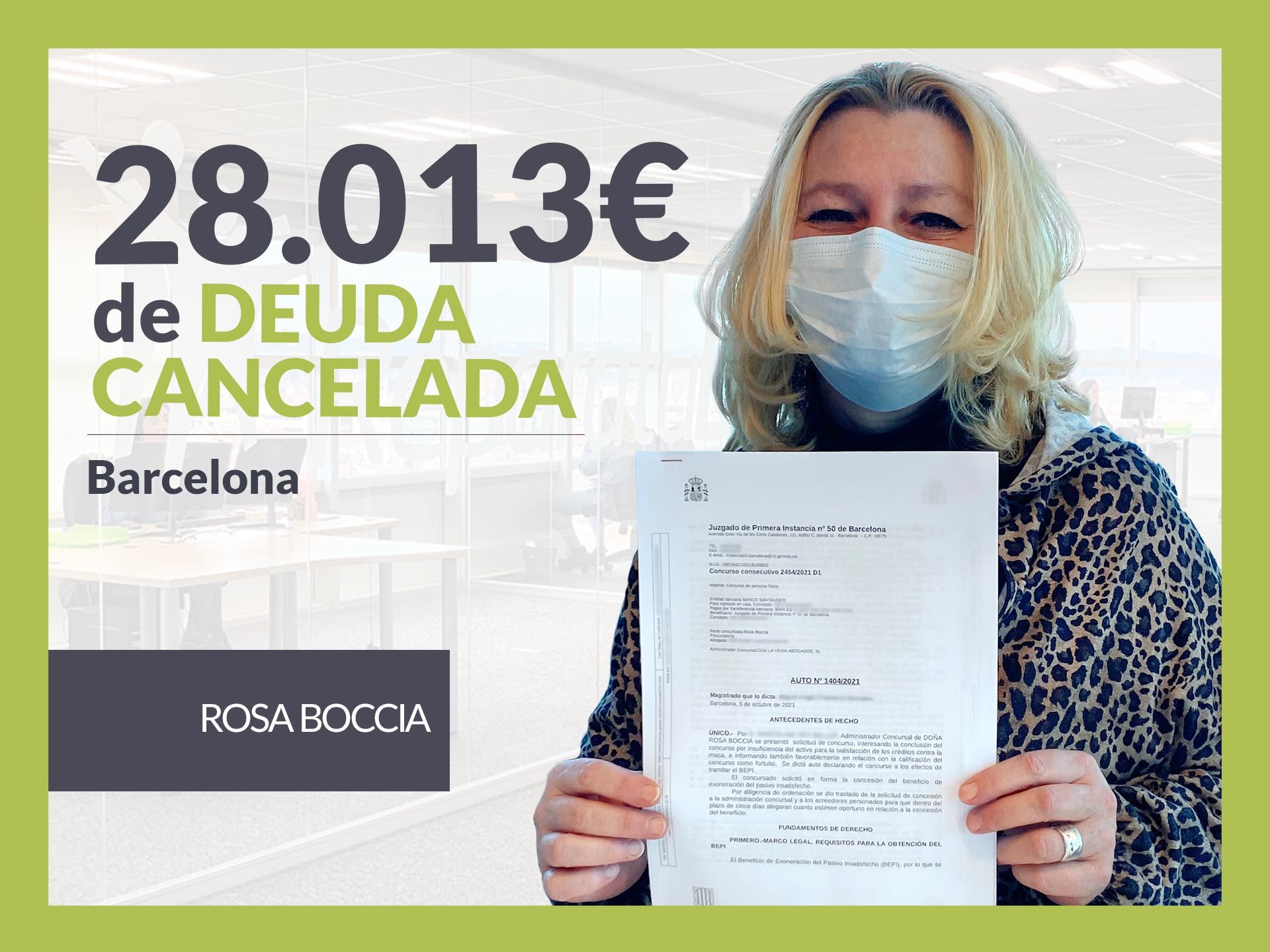 Repara tu Deuda Abogados cancela 28.013 ? en Barcelona (Catalunya) con la Ley de Segunda Oportunidad