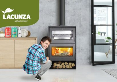 OSLO, la nueva estufa de leña con horno de la empresa LACUNZA
