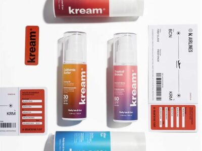 Kream, la marca de cosmética solar para los amantes del cuidado y protección de la piel, presenta su travel pack