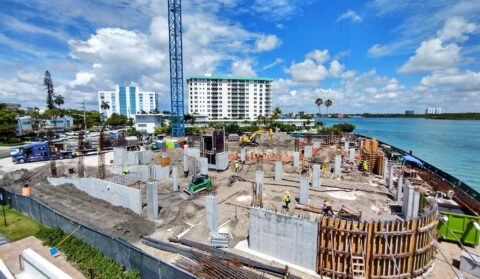 En marcha la construcción vertical de Onda Residences en Bay Harbor Islands, Miami Florida