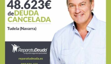 Repara tu Deuda Abogados cancela 48.623€ en Tudela (Navarra) con la Ley de Segunda Oportunidad