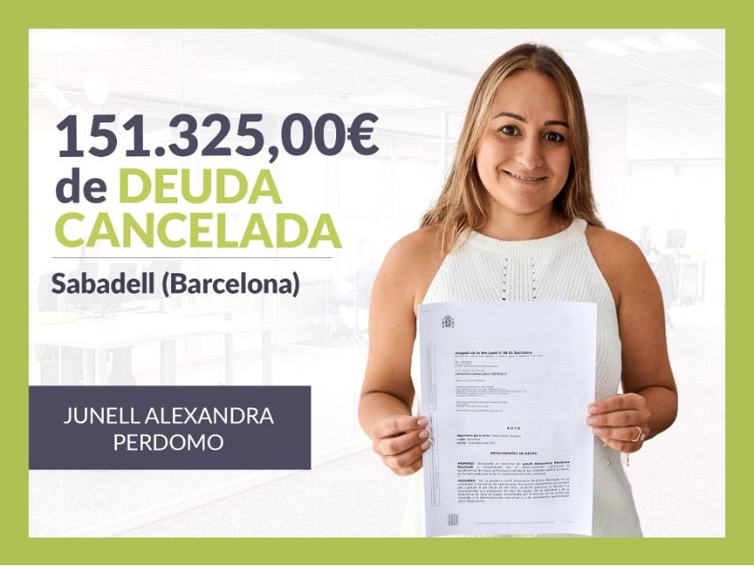 Repara tu Deuda Abogados cancela 151.325? en Sabadell (Barcelona) con la Ley de Segunda Oportunidad