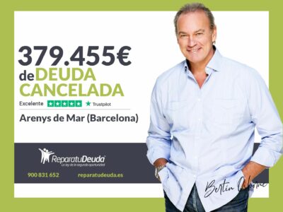 Repara tu Deuda Abogados cancela 379.455€ en Arenys de Mar (Barcelona) con la Ley de Segunda Oportunidad