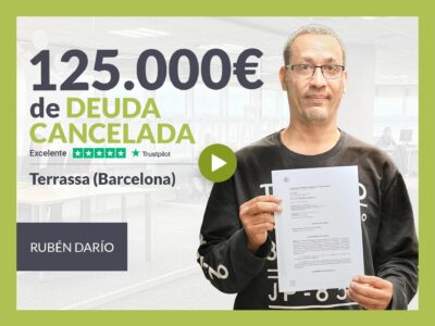 Repara tu Deuda Abogados cancela 125.000€ en Terrassa (Barcelona) con la Ley de Segunda Oportunidad