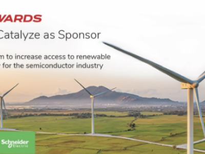 Schneider Electric anuncia que Edwards se ha unido al Programa Catalyze