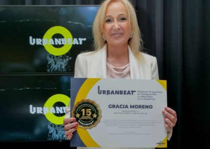 La Dra. Gracia Moreno galardonada en los Premios Urbanbeat 2023