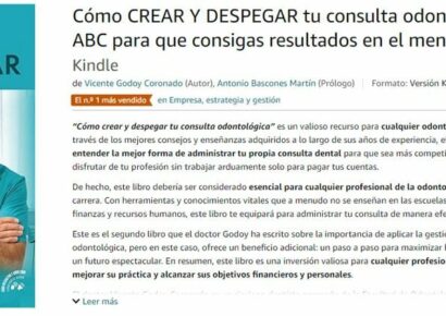 El libro ‘Cómo Crear y Despegar tu Consulta Odontológica’ del Dr. Godoy se convierte en Best Seller