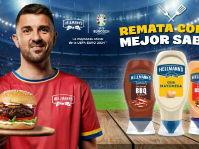 Villa reaparece por la Eurocopa para promocionar las salsas Hellmann’s