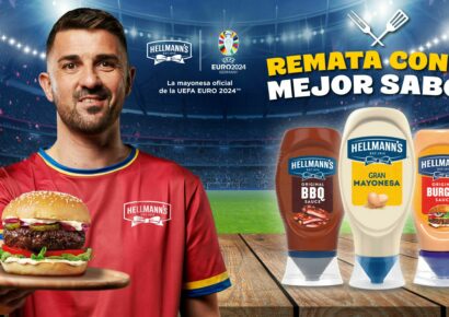 Villa reaparece por la Eurocopa para promocionar las salsas Hellmann’s