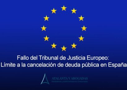 Fallo del Tribunal de Justicia de la Unión Europea: Límite a la cancelación de deuda pública en España