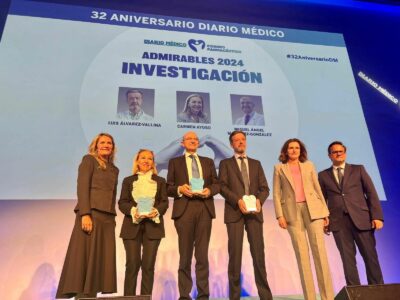 La directora científica del IIS-FJD, Dra. Carmen Ayuso, recibe el premio ‘Admirables 2024’ en Investigación