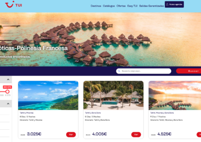 TUI Spain y Tahiti Tourisme se unen en una nueva campaña conjunta para promocionar Las Islas de Tahiti