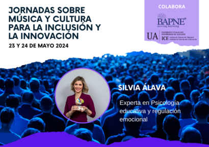 Las Jornadas sobre Música y Cultura para la Inclusión y la Innovación vuelcan la mirada sobre el estado de ánimo de los docentes de la mano de Silvia Álava