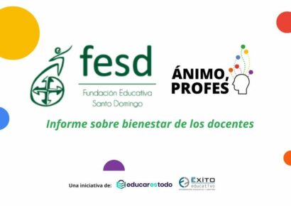 La Fundación Educativa Santo Domingo y ‘Ánimo, Profes’ presentan los resultados del informe sobre bienestar de sus docentes