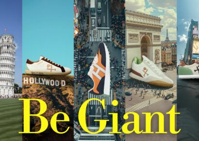 Las zapatillas de Harper & Neyer invaden las calles en su campaña «Be Giant»