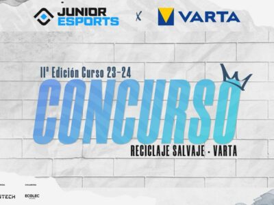 Los centros educativos de JUNIOR Esports recolectan una tonelada de pilas en el Concurso Reciclaje Salvaje