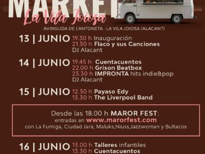 El Street Food Market llega esta semana por primera vez a La Vila Joiosa