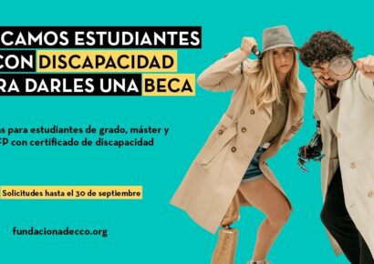 La Fundación Adecco convoca la VII edición de las becas de grado, máster y FP para jóvenes con discapacidad, con una inversión social de 300.000 euros