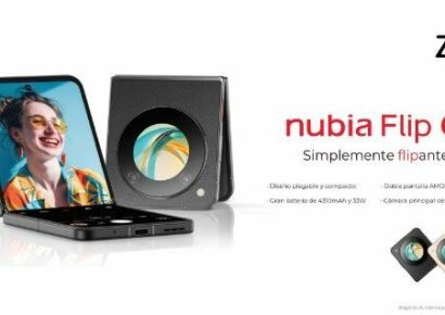 ZTE populariza los smartphones plegables con la llegada del nuevo nubia Flip 5G