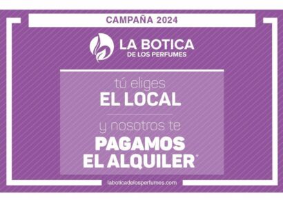 La Botica de los Perfumes, la franquicia que paga el alquiler del local