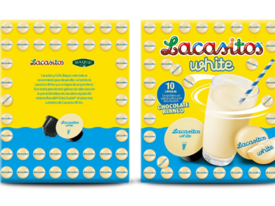 Grupo Lacasa y Cafés Baqué lanzan el primer batido de Lacasitos White en cápsula