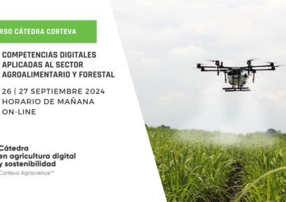 Abierto el plazo de inscripción del curso Cátedra Corteva de digitalización agroalimentaria