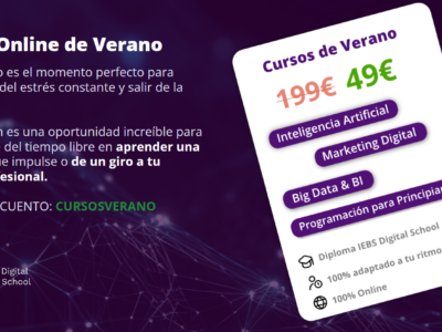 IEBS lanza un descuento del 75% para sus cursos de verano online