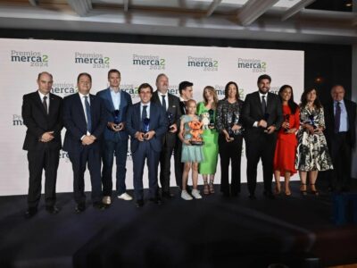 El Grupo Merca2 premia la defensa de la marca España de José Luis Bonet, la excelencia empresarial, la carrera profesional de Sonsoles Ónega y la lucha contra el Sarcoma de Ewing de La Fundación La Sonrisa de María