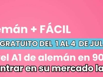 AndyGM lanza un evento online gratuito para conseguir el nivel A1 de alemán en 90 días