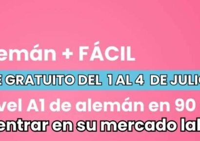 AndyGM lanza un evento online gratuito para conseguir el nivel A1 de alemán en 90 días