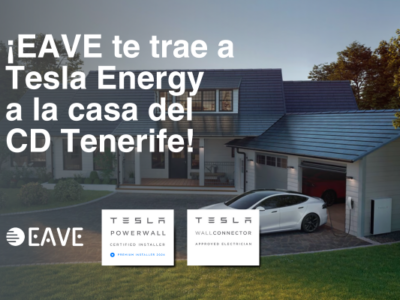 EAVE trae a Tesla Energy a la Ciudad Deportiva del CD Tenerife