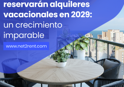 net2rent: Mil millones de personas reservarán alquileres vacacionales en 2029, un crecimiento imparable