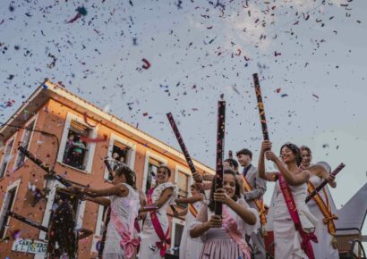 Suena el chupinazo del San Roque del IX Centenario en Sigüenza