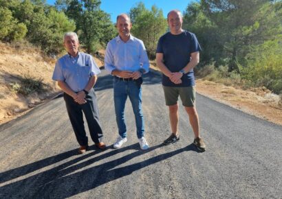 Cereceda estrena un mejorado camino a la Ermita de San Roque, en sus fiestas patronales