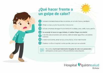 Calor extremo: cómo prevenir y actuar frente a un golpe de calor en niños