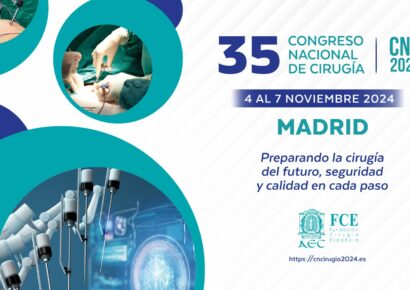 La inteligencia artificial aplicada a la cirugía y la formación de los pacientes, puntos clave del XXXV Congreso Nacional de Cirugía organizado por la Asociación Española de Cirujanos