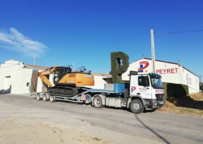 Peyret transporta las cargas más pesadas en una logística con propósito