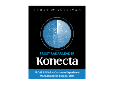 Konecta es reconocida nuevamente como uno de los principales proveedores de gestión de la experiencia del cliente en EMEA y Latam, según el Frost Radar 2024 de Frost & Sullivan