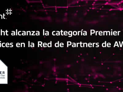 Insight alcanza la categoría Premier Tier Services en la Red de Partners de AWS