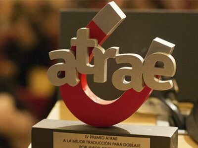 Los premios ATRAE celebran su XII edición a los mejores trabajos de traducción y adaptación audiovisual