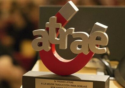 Los premios ATRAE celebran su XII edición a los mejores trabajos de traducción y adaptación audiovisual