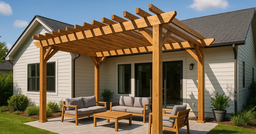 Pérgolas y porches de madera: la calidez de lo natural en el diseño exterior