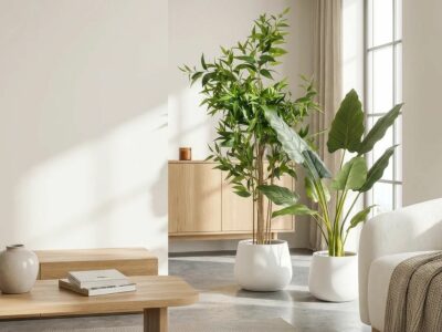 Tendencia: el auge de las plantas artificiales en interiores y exteriores