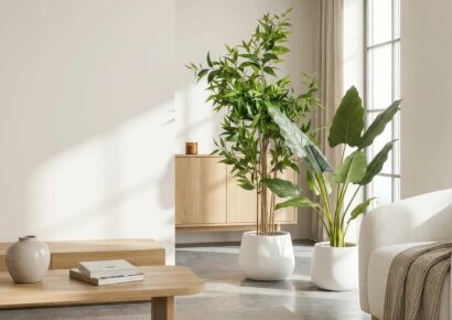 Tendencia: el auge de las plantas artificiales en interiores y exteriores