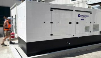 Dagartech suministra un grupo electrógeno a medida de 730 kVA para garantizar la continuidad eléctrica de un centro de datos en Nueva Zelanda