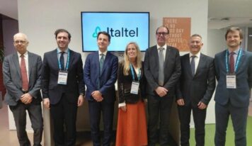 ITALTEL recibe en su sede central de Milán a la Consejera de Economía de la CAM, Rocío Albert