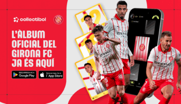 El Girona FC lanza su álbum oficial de cartas digitales 25/26 en Collectibol