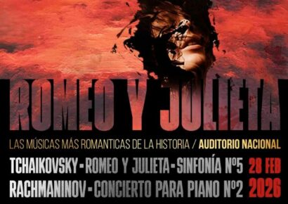 Romeo y Julieta, de Tchaikovsky y Rachmaninov, llega al Auditorio Nacional de Música el 28 de febrero