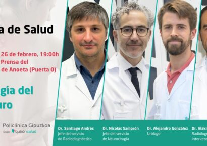 Expertos de Policlínica Gipuzkoa explicarán cómo las nuevas imágenes médicas permiten optimizar la forma de abordar las cirugías