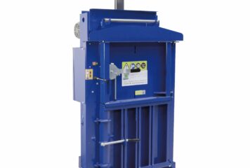 Prensa compactadora RL113: eficiencia y robustez para la gestión de cartón y plástico en pymes y comercio